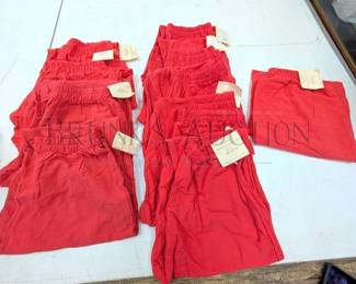 PANTS RED WOMEN FASHION BOUTIQUE B'GAUZE CRUISE VACATION BUTTON UP PANTS SHIRT TANK TOP DRESS CLOTHING WEAR