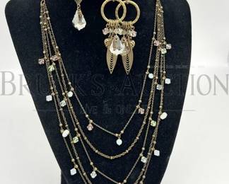 EARRINGS NECKLACE JEWELRY