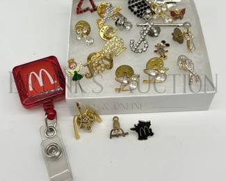 MCDONALDS BADGE JEWELRY PINS CUFFLINKS