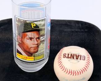 ROBERTO CLEMENTE MCDONALDS CUP GIANTS BASEBALL