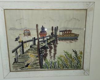 Needle work picture