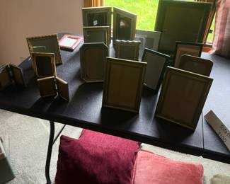 Frames and pillows galore