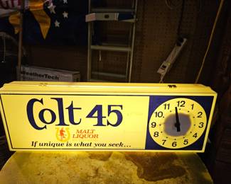 Vintage Colt 45 light