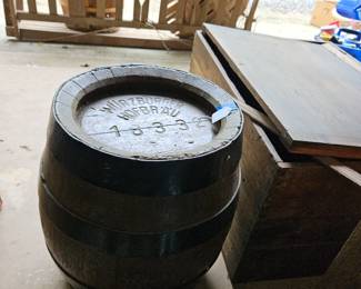Antique German Beer keg