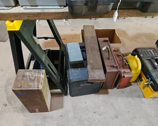 Wood and Tin Boxes