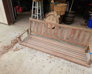 Vintage Wood Swing