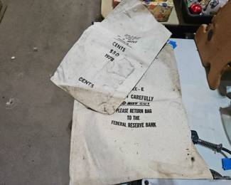 Canvas Bank Bags