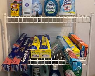 MORE CLEANERS, SHELF UNIT