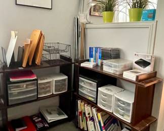 SHELVES, OFFICE SUPPLIES