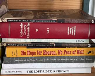 COLORADO COUNTY CHRONICLES, BOOKS ABOUT COLUMBUS