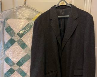 QUILT, VINTAGE WOOL COAT