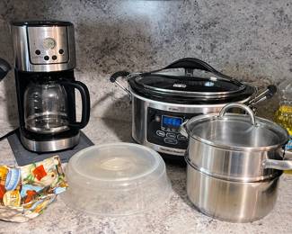 HAMILTON BEACH CROCKPOT, GORDON RAMSAY STEAMER POT