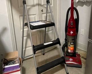 COSCO STEP STOOL, DIRT DEVIL VACUUM
