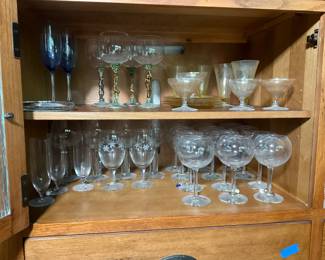 Fostoria and Stemmed Glassware