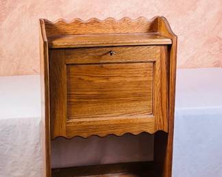 Ladies Writing Desk & Framed Painting