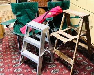 Camp Chairs, Step Ladders