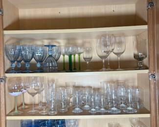 Assorted Glassware