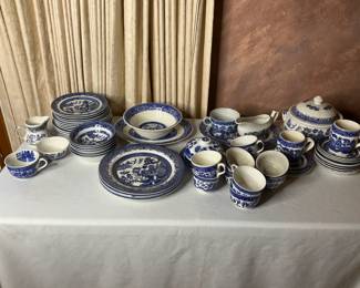 Blue and White Dishes