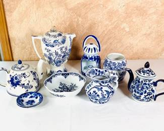 Blue & White Home Accents