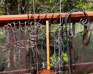 Metal Yard Decor