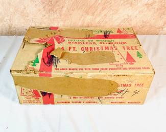 Vintage Aluminum Christmas Tree