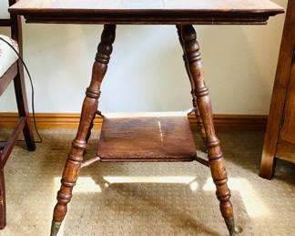 Antique Claw Foot Table