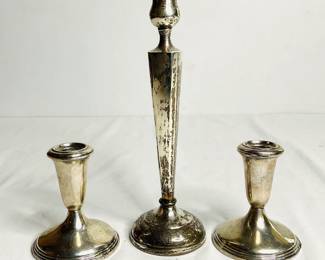 Sterling Silver Candlesticks