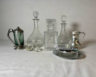 Cut Glass Decanters