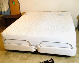King Size Sleep Number Bed, Select Comfort Adjustable Base