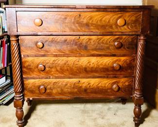 Empire Style Chest of Drawers