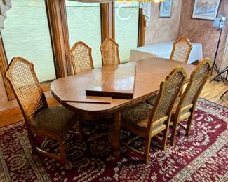 Drexel Formal Dining Table & Chairs