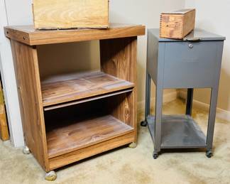 Vintage Metal File Cabinet