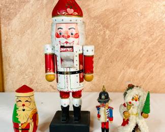 Miniature Steinbach Santa