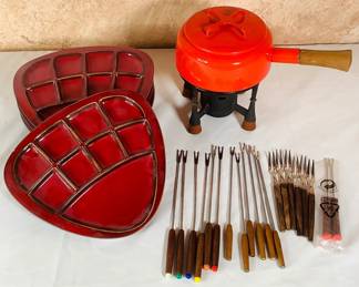 Dansk Fondue Pot & Accessories