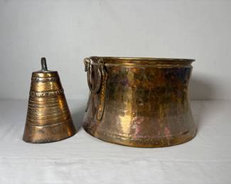 Copper Pot & Camel Bell
