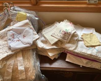 Antique Table Linens
