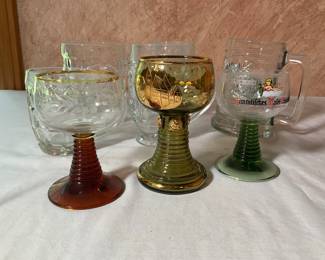 Bockling Glasses and Beer Mugs