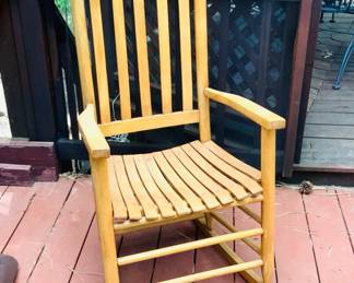 Wooden Rocking Chair