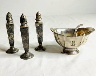 Sterling Silver Shakers, Bowl