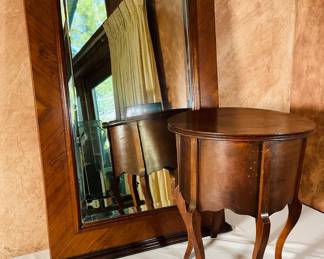 Side Table & Mirror