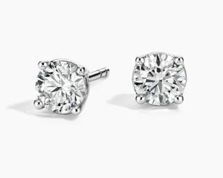 3Ct Diamond Stud Earrings