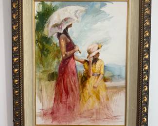 Pino Original Oil on Board