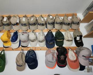 Huge assortment of fishing equipment, accessories and clothing