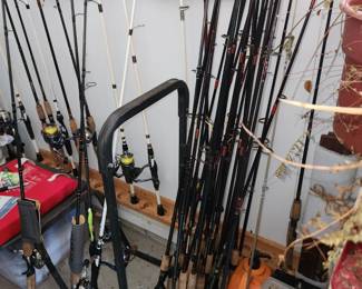 More rods and reels 