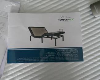 TEMPUR-PEDIC Split King Sized bed , only 4 years old
