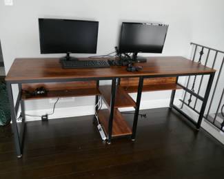 Double desk 79"x23.5"x29.75"