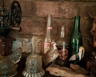 Antique bottles