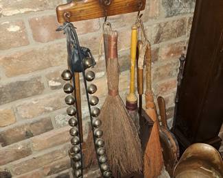 Real jingle bells, leather and 1.5 inch bells. Rare