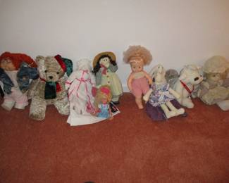 Some of the dolls