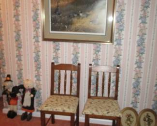 art / dinning room chairs
